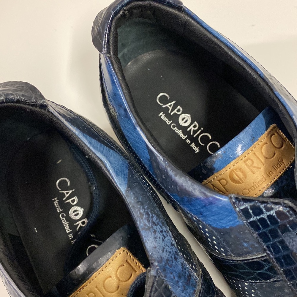 CAPORICCI real alligator sneakers size 8 - Picture 6 of 6